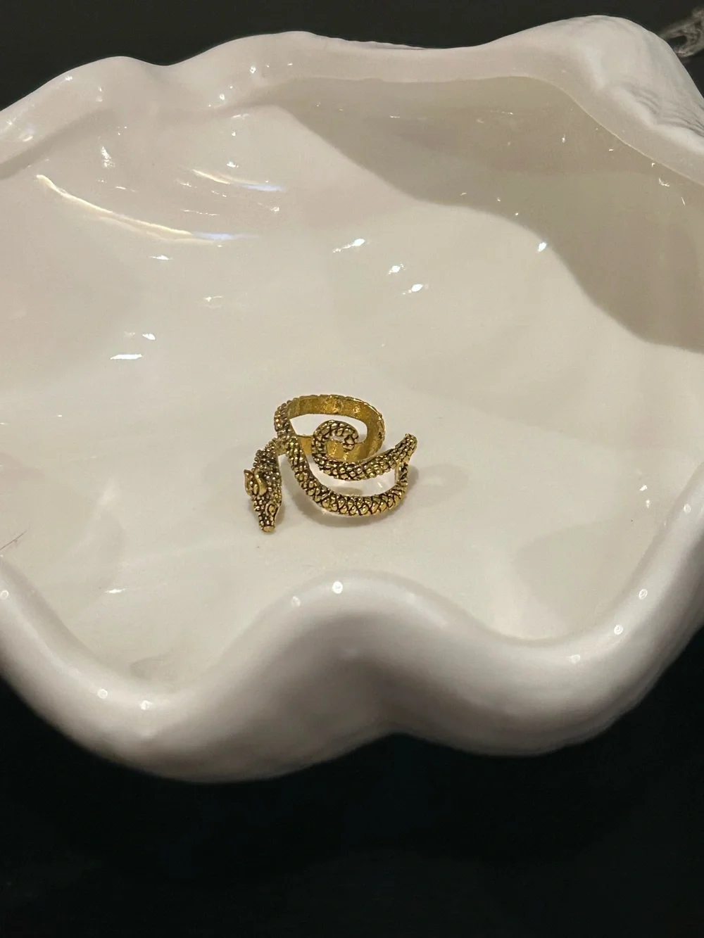 Gold Dragon Wrap Ring